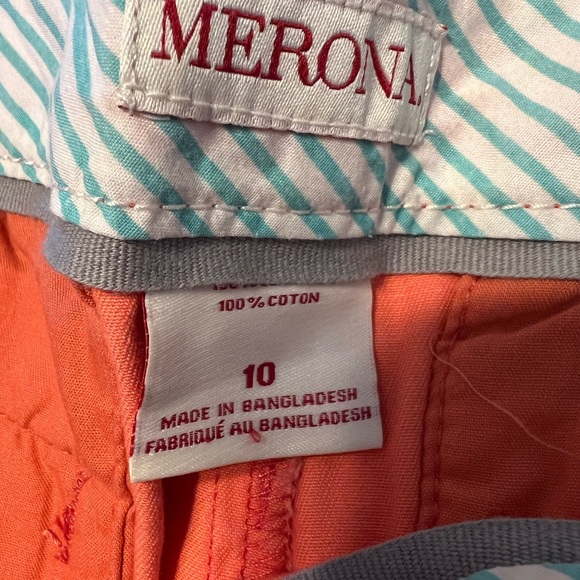 Salmon colored shorts - Picture 3 of 3